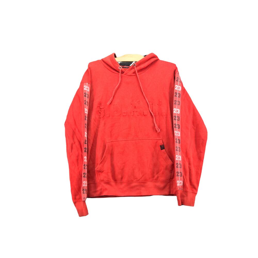 Enter the Void #23 Pullover Hoodie Spell Out Arms Size M Red Logo